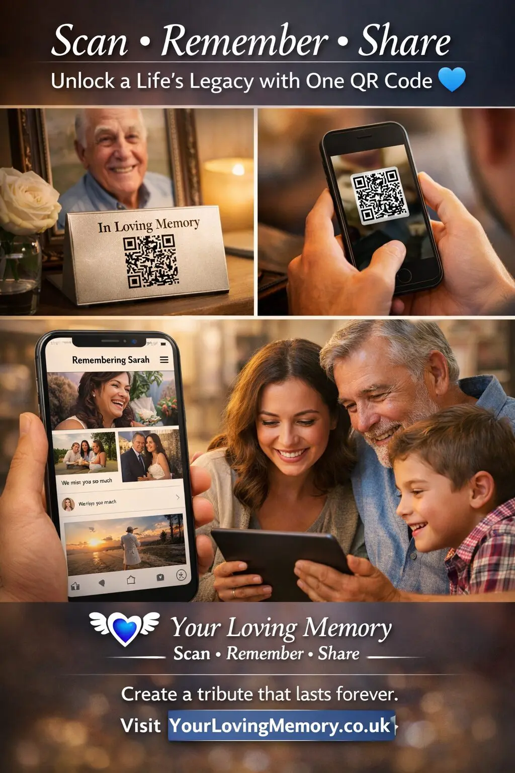 Unlock a Life’s Legacy with One QR Code